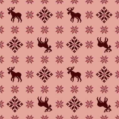 Nordic desen illüstrasyon