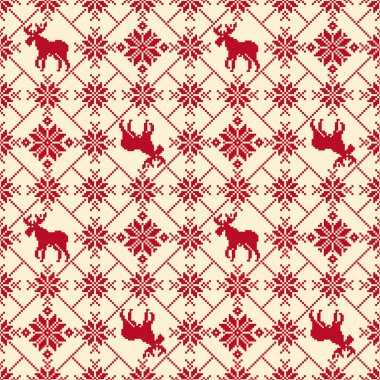 Nordic desen illüstrasyon