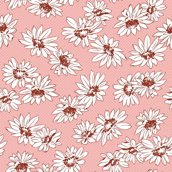 Modèle d'illustration de fleur — Image vectorielle