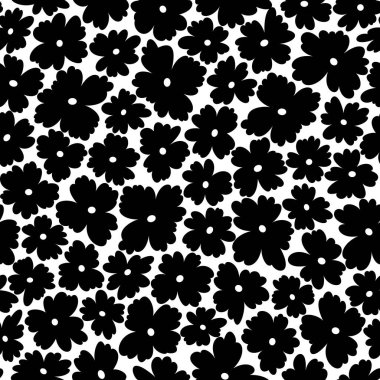 Çiçek illüstrasyon deseni