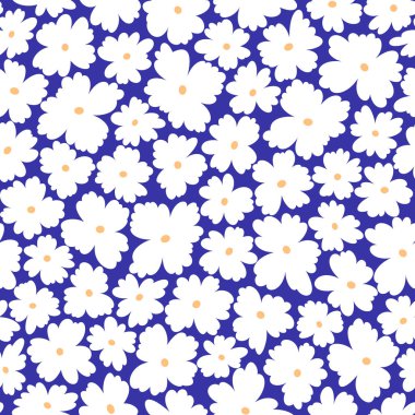 Çiçek illüstrasyon deseni