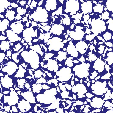 Çiçek illüstrasyon deseni