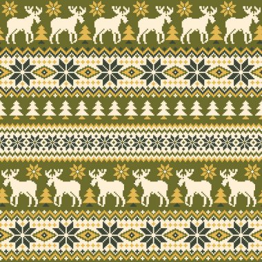 Nordic desen illüstrasyon