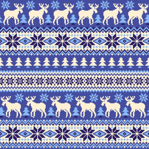 Nordic pattern illustration — Stock Vector