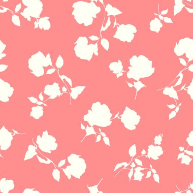 Çiçek illüstrasyon deseni