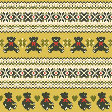 Nordic desen illüstrasyon