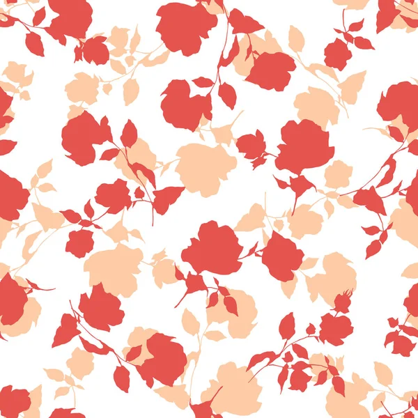 Flower illustration pattern — Stock Vector