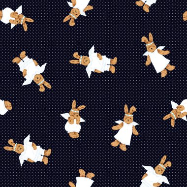 Güzel tavşan deseni