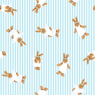 Güzel tavşan deseni