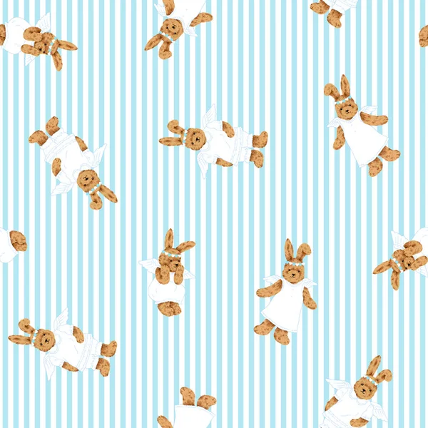 Mooie konijn patroon — Stockfoto