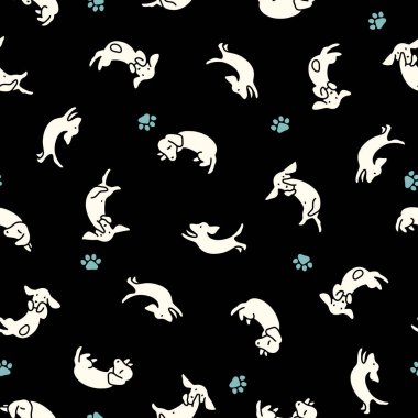 Köpek illüstrasyon model