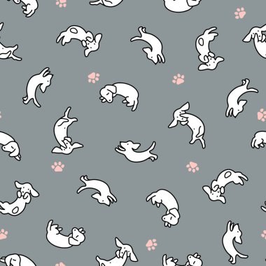 Köpek illüstrasyon model