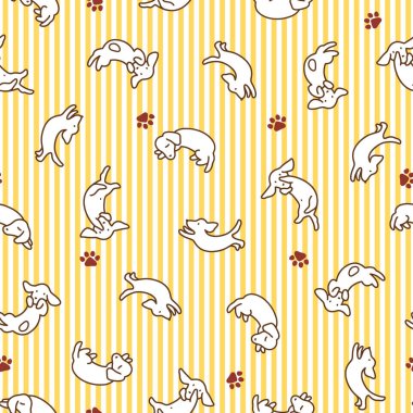 Köpek illüstrasyon model