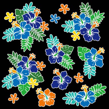 Hibiscus Çiçek Çizimi