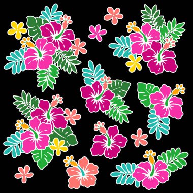 Hibiscus Çiçek Çizimi