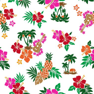 Hibiscus Çiçek Çizimi