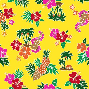 Hibiscus Çiçek Çizimi