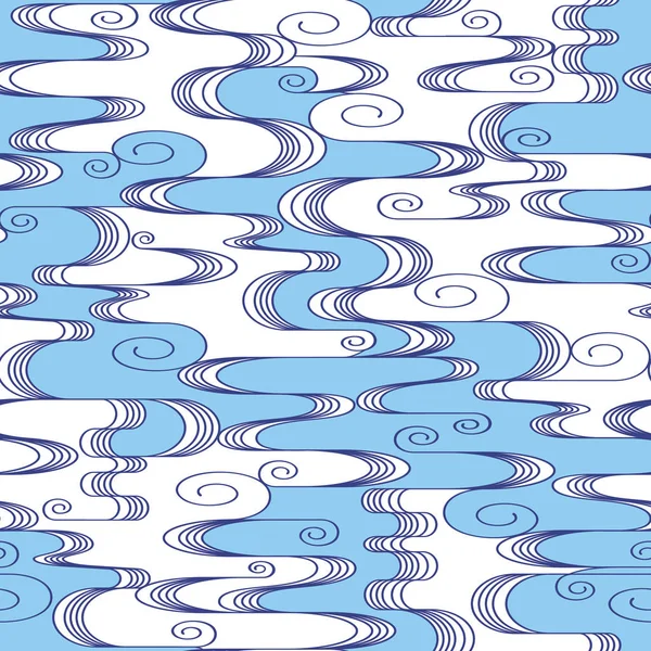 Japanse stijl watermeloen patroon — Stockvector