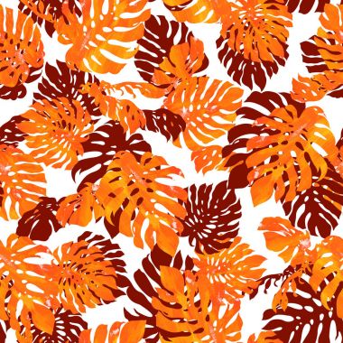 Tropikal bitki deseni