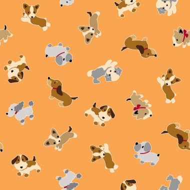 Köpek illüstrasyon model