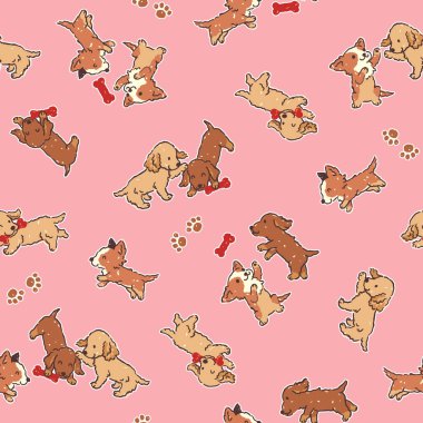 Köpek illüstrasyon model