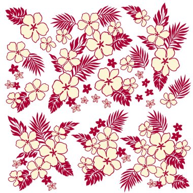 Hibiscus Çiçek Çizimi