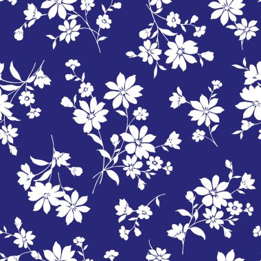 Dikişsiz çiçek tasarım