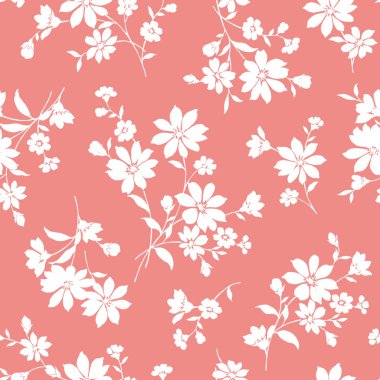 Dikişsiz çiçek tasarım