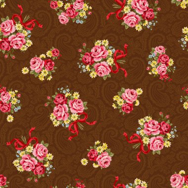 Gül illüstrasyon model