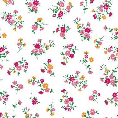 Çiçek illüstrasyon deseni