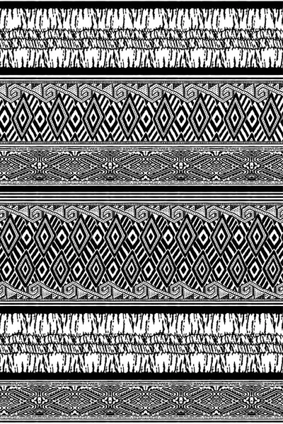 Ethnic pattern illustration — Stock Vector
