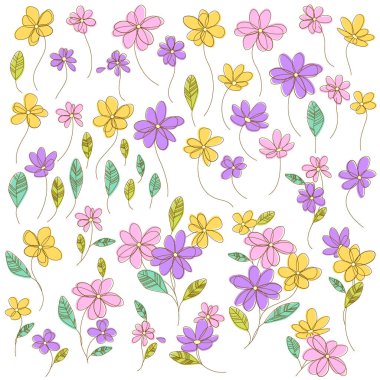 Çiçek çizim nesnesi