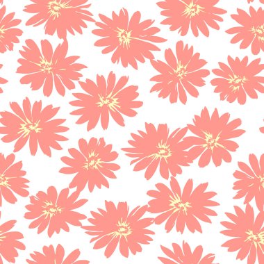 Çiçek illüstrasyon deseni