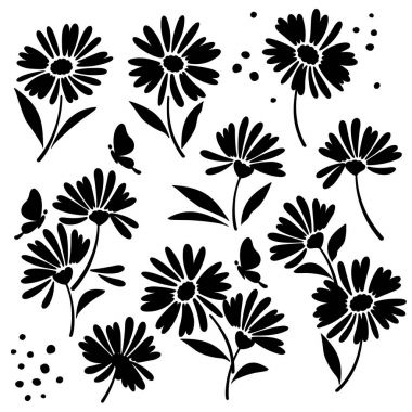 Çiçek Çizim malzeme