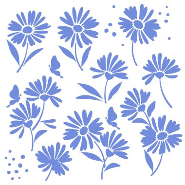 Çiçek Çizim malzeme