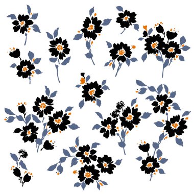 Çiçek Çizim malzeme