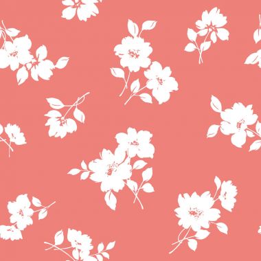 Çiçek illüstrasyon deseni