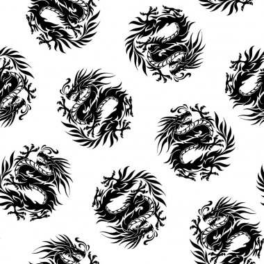 Dragon illüstrasyon model