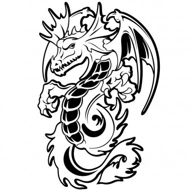 Ejderha çizim nesnesi