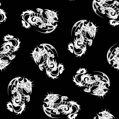 Dragon illüstrasyon model