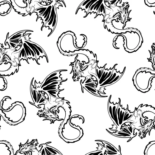 Dragon illüstrasyon model