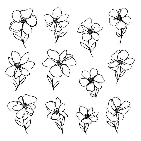 soyut çiçek şekil