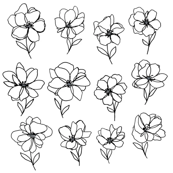 soyut çiçek şekil