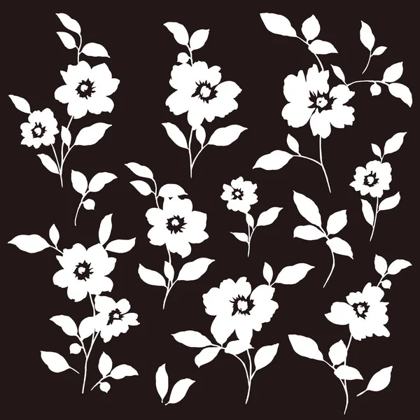 soyut çiçek şekil