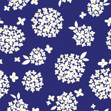 Çiçek illüstrasyon deseni