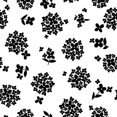 Çiçek illüstrasyon deseni