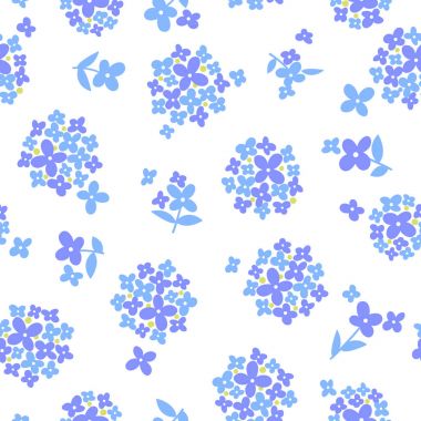 Çiçek illüstrasyon deseni