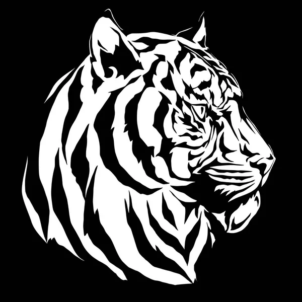 Ilustração de Tigre — Vetor de Stock