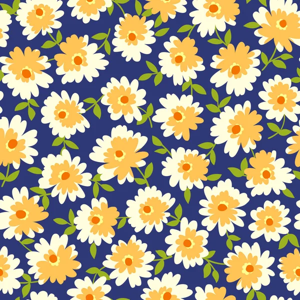 Modèle d'illustration de fleur — Image vectorielle