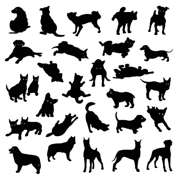 Dog illustration material, — Stock Vector